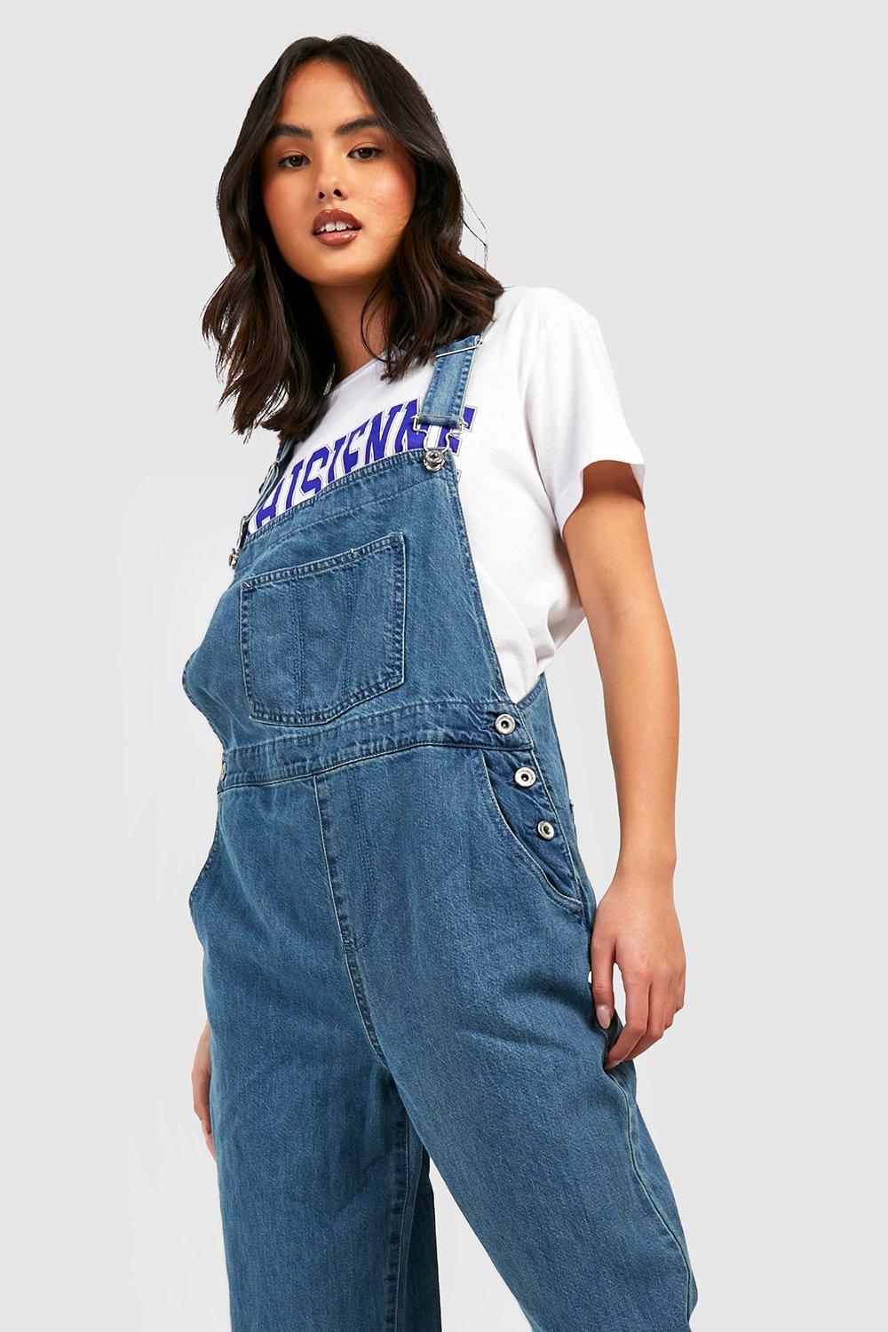 Womens straight leg store overalls